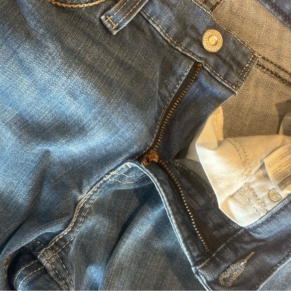 LEVI’S Women’s‎ 529 Curvy Bootcut Denim Jeans W28 L32 EUC Medium Wash - Picture 7 of 12